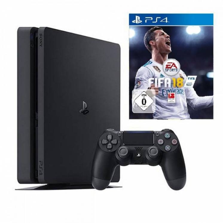 Ігрова приставка Sony PlayStation 4 Slim (PS4 Slim) 500Gb + FIFA 21
