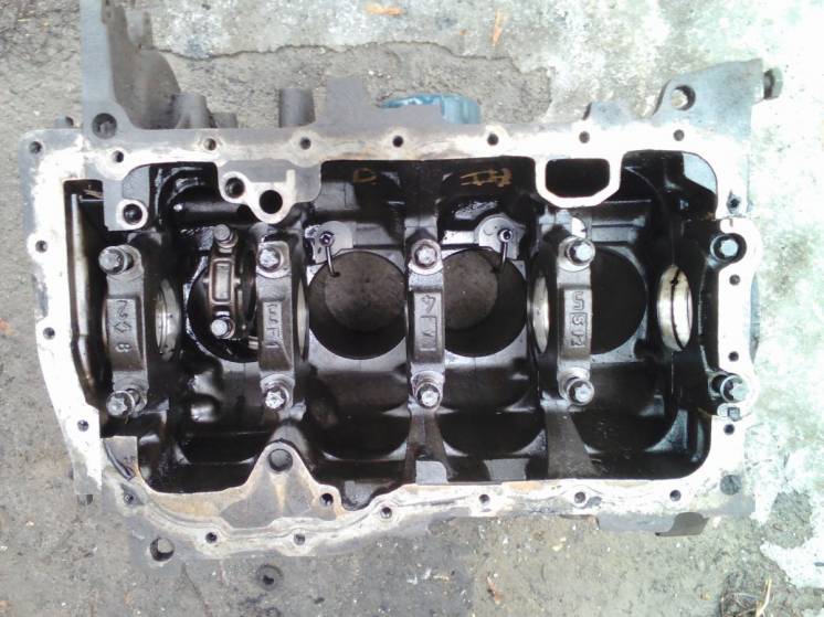 Блок двигателя f8t 1.9d Renault Kangoo