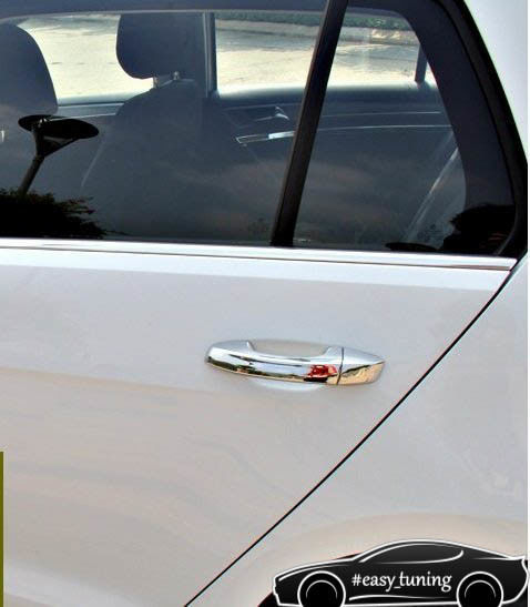 Volkswagen Golf 7 накладки хром на дверные ручки 2014+