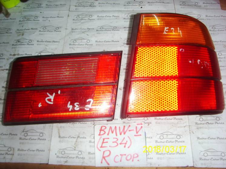 BMW – V (E34) седан задние правые фонари оригинал.