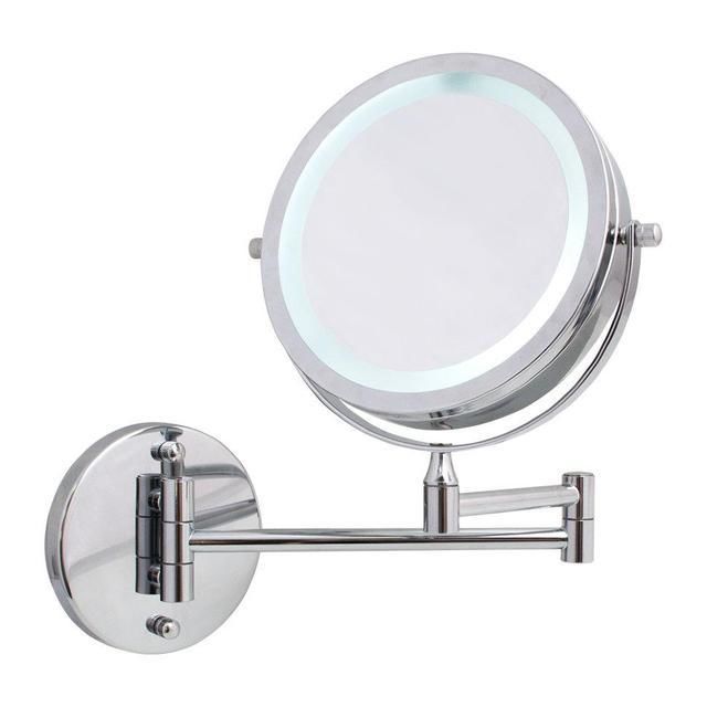 Косметическое зеркало с подсветкой и увеличением