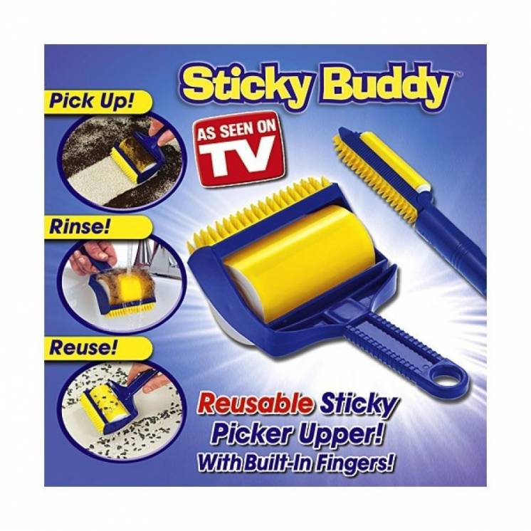 Валик для уборки Sticky Buddy стики бадди