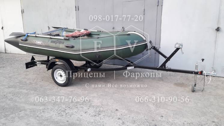 Прицеп для надувной лодки ПВХ и для гидроцикла 4,3 м Киев