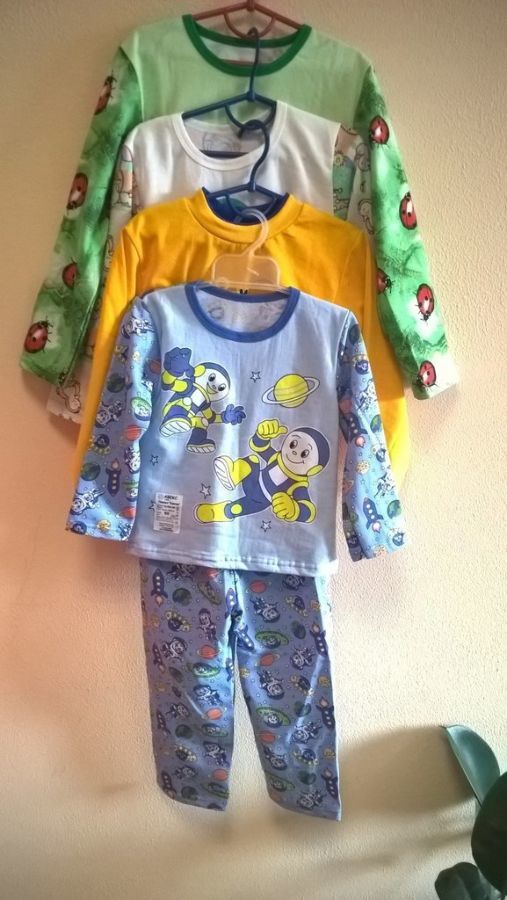Пижамы, костюмы для дома детские Новые 2-9 лет Разные