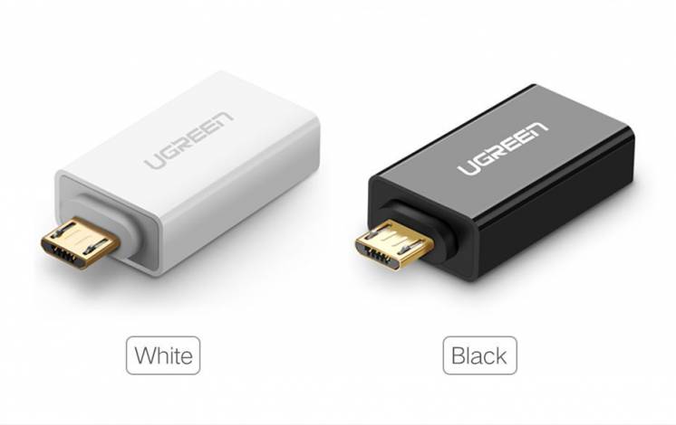 Адаптер Ugreen OTG microUSB-USB, USB typeC-microUSB,USB 3.0-USB typeC