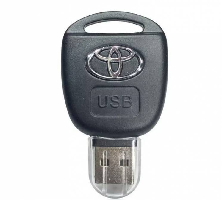 Флешка USB в форме ключа Toyota