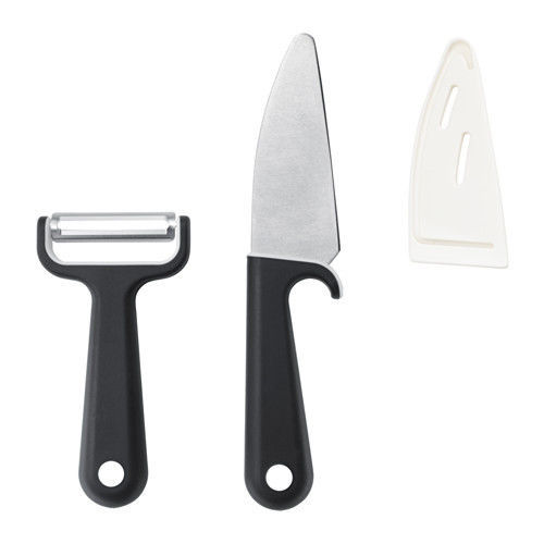 Набор: нож пластиковый и нож для чистки овощей SMABIT IKEA (СМОБИТ)