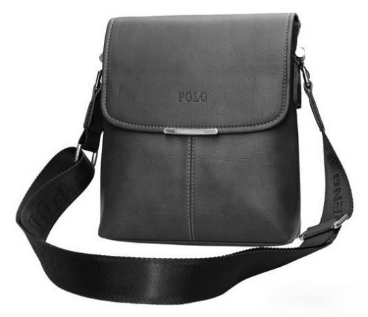 Мужская сумка через плечо POLO (брендовая). (лучшее качество!)