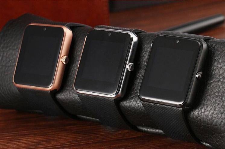 Умные часы телефон Smart Watch GT 08. (черный, серебристый, золотой).