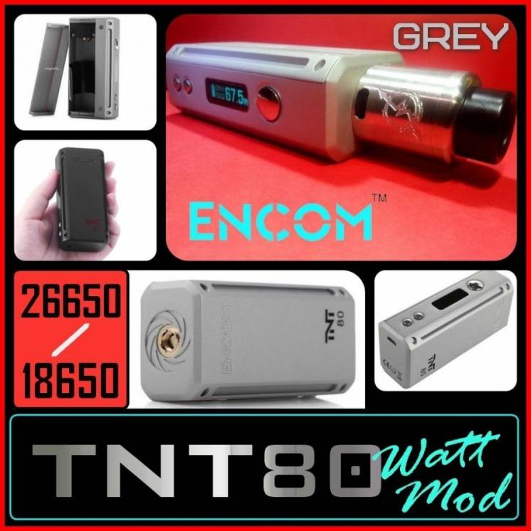 TNT 80W 26650 . Боксмод от компании ENCOM, оригинал.