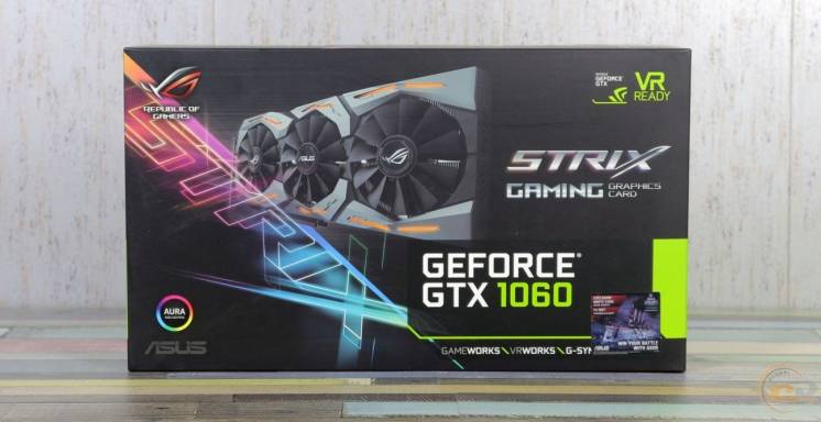 Asus GeForce GTX1060 6GB GAMING (STRIX-GTX1060-6G-GAMING)