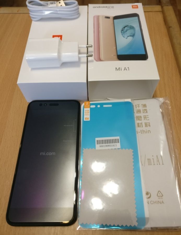 Xiaomi Mi A1 4/64Gb Black Подарок Оплата при получении
