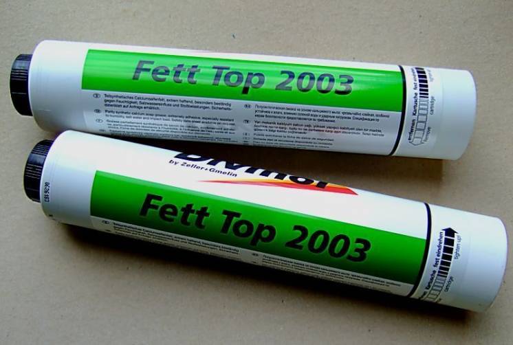 Качественная смазка FETT TOP 2003 - то что нужно механизмам!