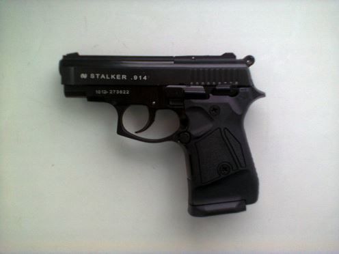 Стартовый пистолет Stalker-914  черный