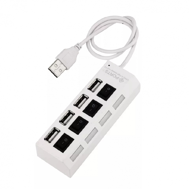 USB разветвитель 4 Порта USB 2.0 HUB