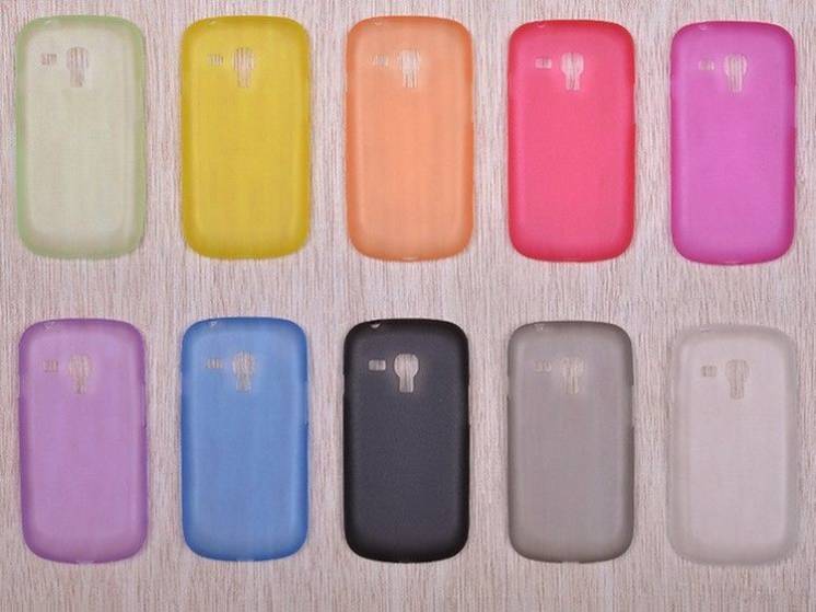 Чехол (бампер) ультратонкий для Samsung Galaxy S3 Mini