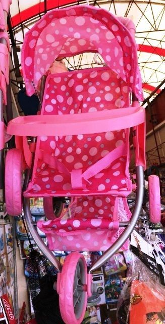 Детская прогулочная трехколесная коляска для кукол Melogo 9377 B-t со
