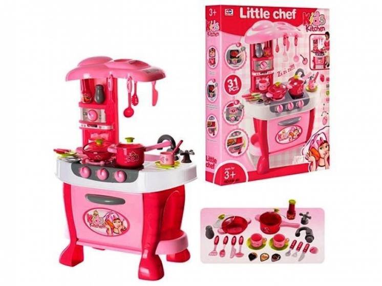 Детский игровой набор Кухня 008-801 Высота 69 см, два цвета