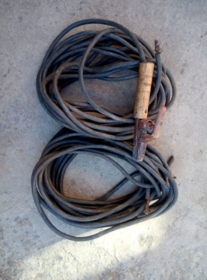 Сварочный кабель 13 и 14 метров + держатель