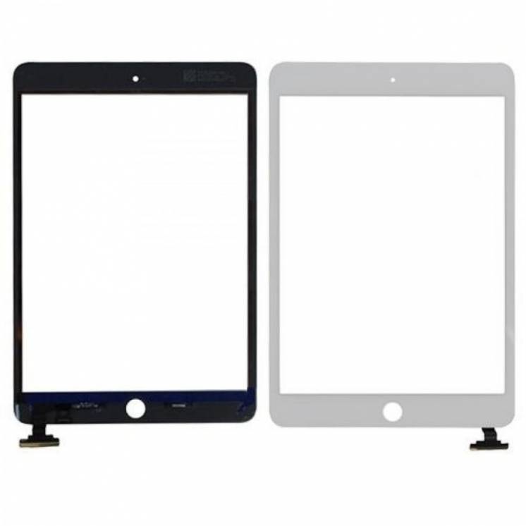 Сенсорное стекло (тачскрин) для iPad  mini  черные и белые