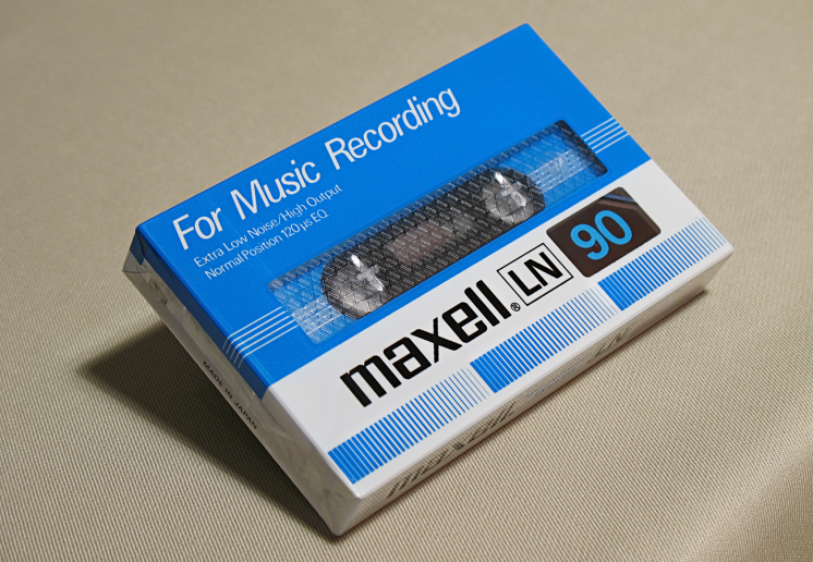 Аудиокассеты (кассеты) Maxell, модель LN 90