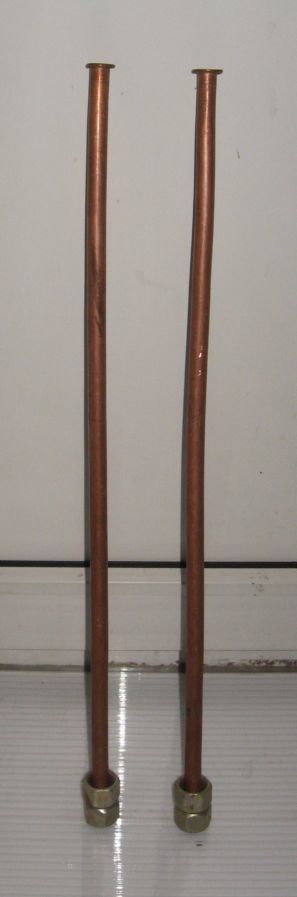 Труба (патрубок) мідна, 12*1 мм, L=505 мм, 2 шт.