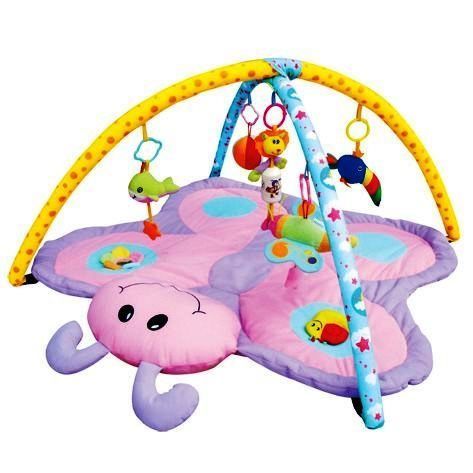 Игровой коврик для малышей в форме бабочки Bambi 898-11 В