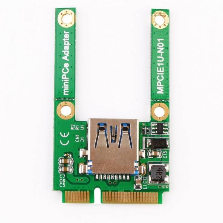 Адаптер Мини-PCI-E на USB 2.0