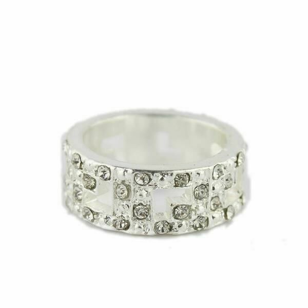Рыцарское кольцо с кристаллами