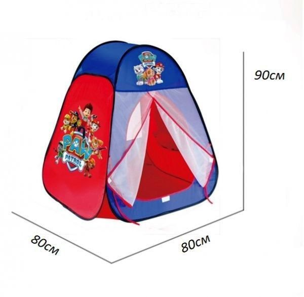 Детская игровая палатка-домик 817S Щенячий патруль Paw Patrol