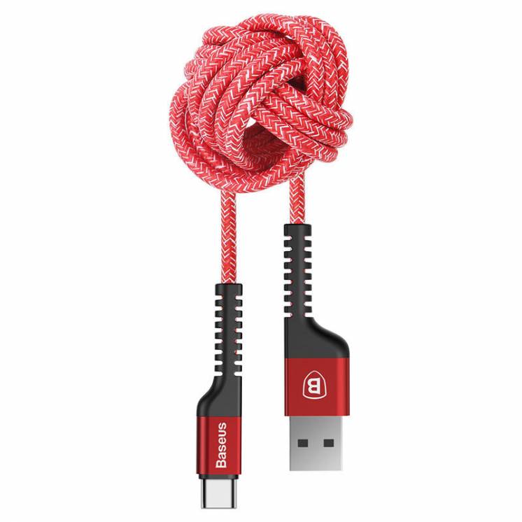 Baseus 9 Laylers Anti-break 2.4A Type C Weave Yarn Data Cable