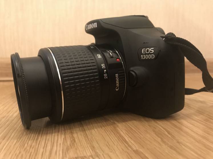 Canon Eos 1300d Ef-s 18-55mm пробег 12900 идеал