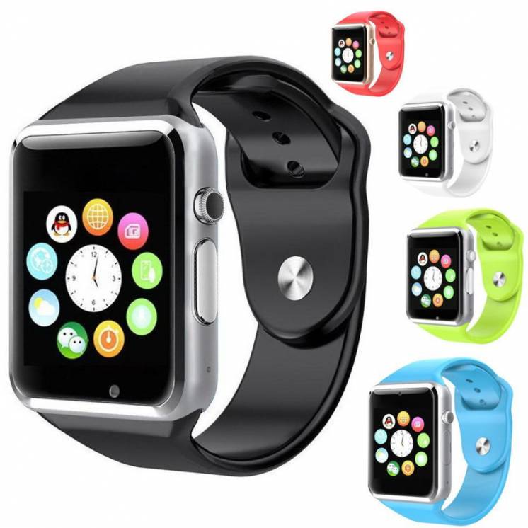 Смарт-часы Smart Watch A1   разные цвета