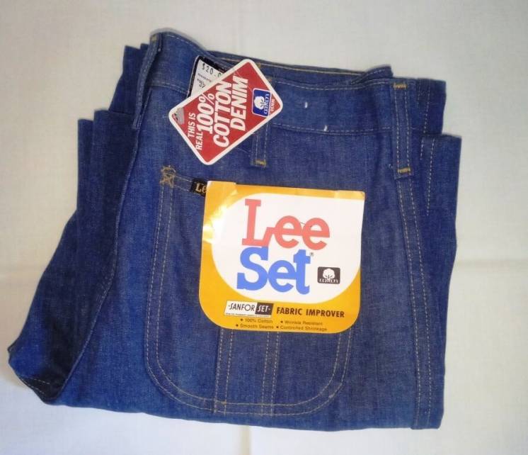 Очень редкие старинные джинсы LEE SET W32L30 Made in USA НОВЫЕ!
