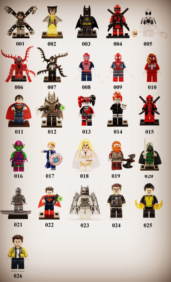 Lego Super Hero Marvel DC Comics Spider Man Лего Супер Герои марвел