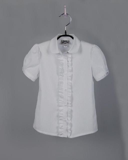 Bogi. блуза. блуза для дівчинки біла короткий рукав.102.018.0278.02