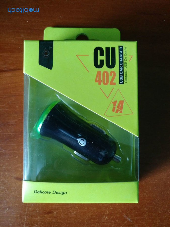 Автомобильный адаптер CU 402 (1.0A)