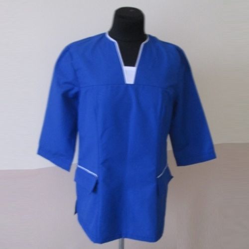 Куртка медицинская синяя