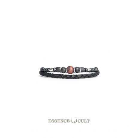 Essence Cult мужской стильный браслет, дизайнерский аксессуар. Амулет.