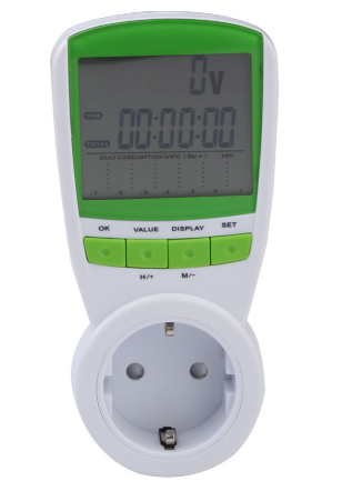 Электросчетчик Ts-838 измеряет напряжение,ток,мощность, стоимость