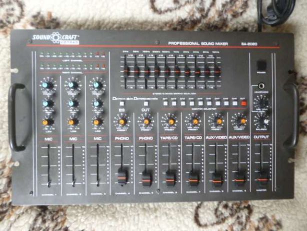 Sound Craft conrad profesional sound mixer SA-2020