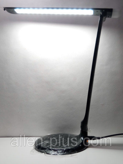 Настольная лампа LED Luxel TL-01B, 220-240V, 10W, IP20, черная