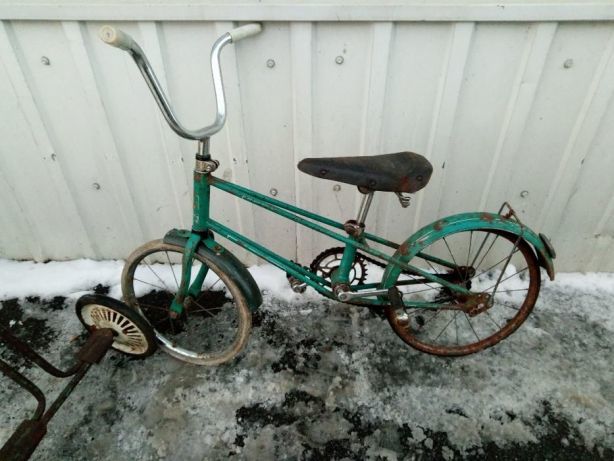 детский ретро станинный велосипед СССР