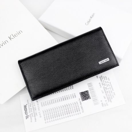 Чоловічий шкіряний гаманець Calvin Klein мужское портмоне Кошелек кожа