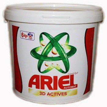 Пральний порошок Ariel “Ariel 3D active” (відро) 6 кг