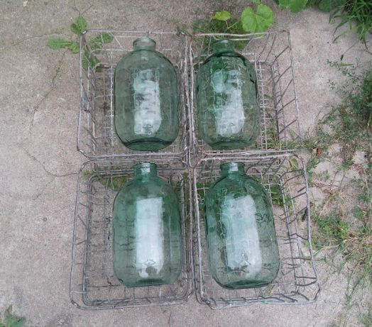 СССР бутыль 10 л 4 шт стеклянные бутыли для вина банки банка