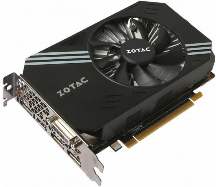 Видеокарта Zotac PCI-Ex GeForce GTX 1060 3GB GDDR5 (192bit) (1506/8000