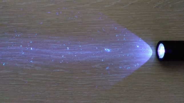Фонарь Convoy S2+ 365nm UV Nichia, ультрафиолет ( УФ ) фонарик.