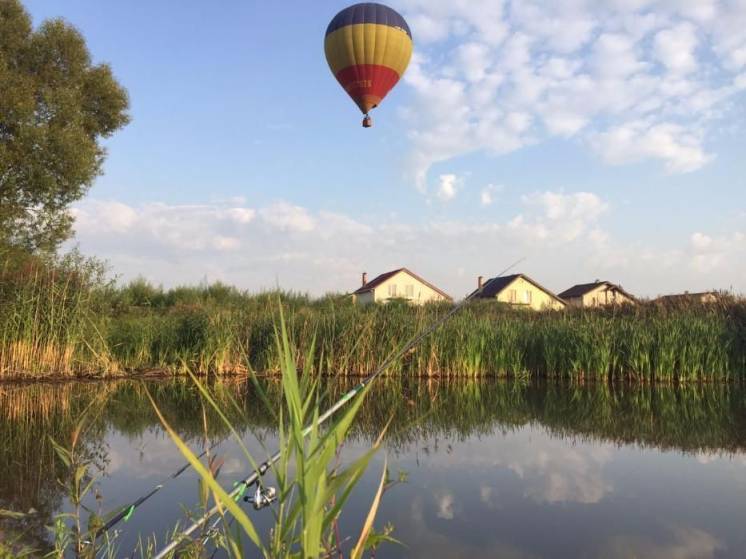Путешествие на воздушном шаре в Киевской области.