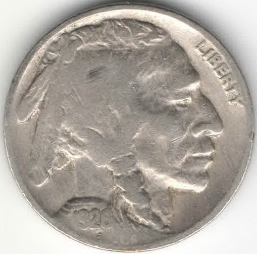 США 5 центов 1926, Buffalo Nickel, Филадельфия, Хороший сохран!